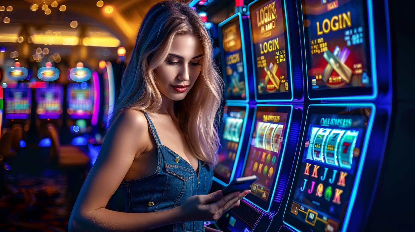 feature panels inside goldlive game lobby showing privacy mobile and section flow